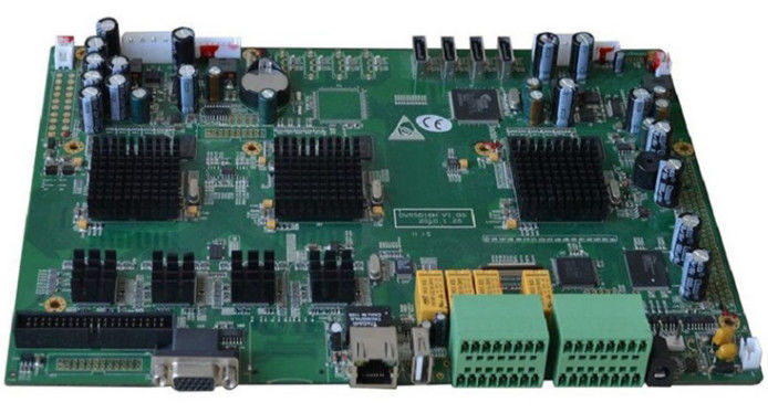 Πρωτότυπο PCB Συστατικά Συγκρότημα 1.6mm 2στρώματα Εκτυπωμένα κυκλώματα Συγκρότημα Ελεύθερο από μόλυβδο Rohs