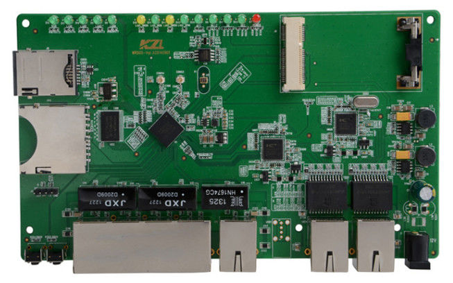 Πρωτότυπο PCB Συστατικά Συγκρότημα 1.6mm 2στρώματα Εκτυπωμένα κυκλώματα Συγκρότημα Ελεύθερο από μόλυβδο Rohs