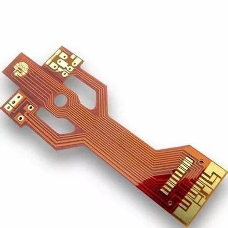 1/2oz Polyimide Flexible Pcb Fabrication Board Υλικό PI Λευκό Κίτρινο Αντίσταση Soldermask