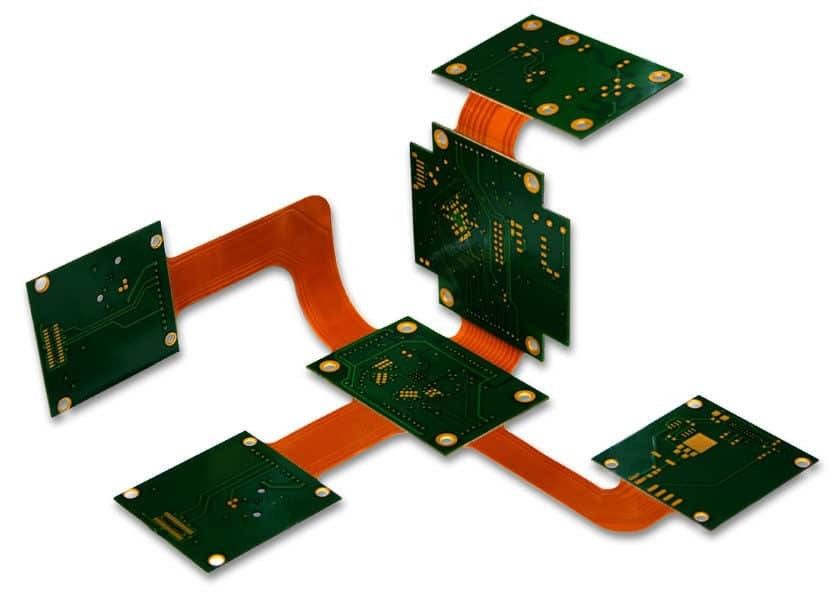 2 στρώσεις 1.0oz Αλουμινίου Flex PCB κατασκευή κατασκευαστής Immersion Gold Halogen Free UL