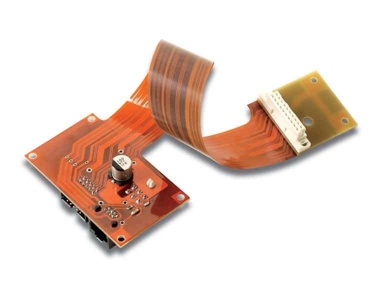 Σκληρό-ευέλικτο PCB γυμνό πίνακα με πιστοποίηση UL για EV και έλεγχο αντίστασης σε μαύρο χρώμα μεταξοειδούς