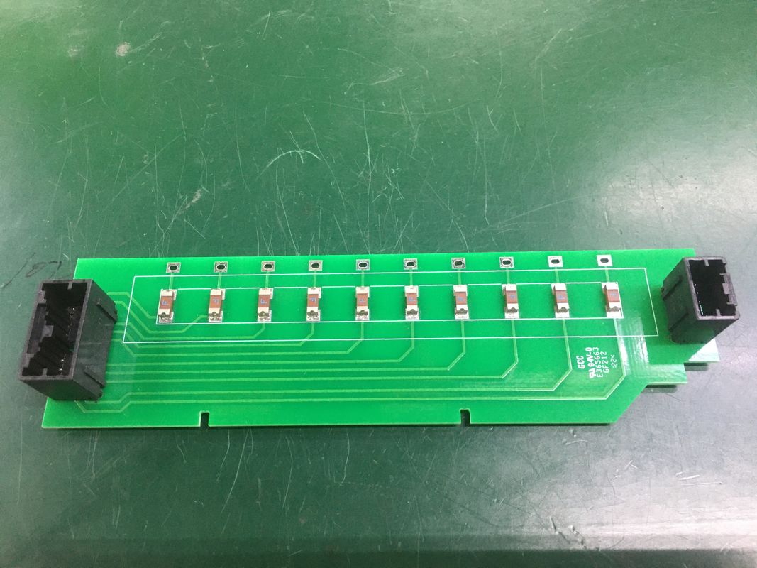 2 στρώματα 2.4mm βαρύ χαλκό 4OZ PCB γυμνό πίνακα Προστασία ισχύος με ελεύθερο μόλυβδο HASL FR4
