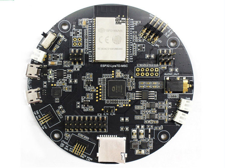 Δοκιμαστικό PCB διπλής πλευράς πολυστρωμίου 75 mm x 28 mm x 5 mm