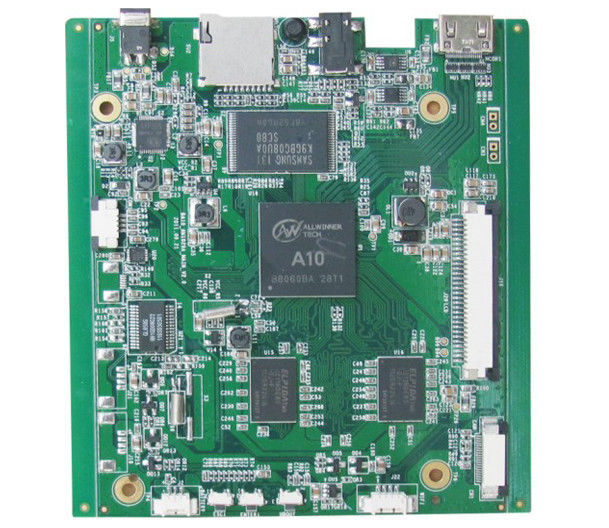 Μαύρη οπτική οθόνη Pcba Bga Assembly Smt Pcb Board FR-4 ROHS UL ISO9001 2015