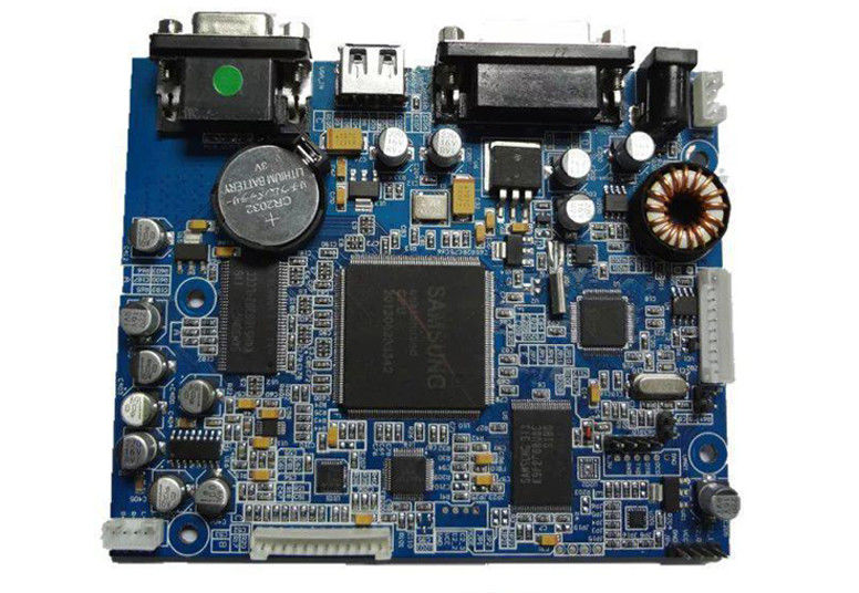 Πρωτότυπο PCBA Immersion Tin 1.60mm PCBA Black Solder Mask Ιατρικό PCB Ενσωματωμένο σε μπαταρία