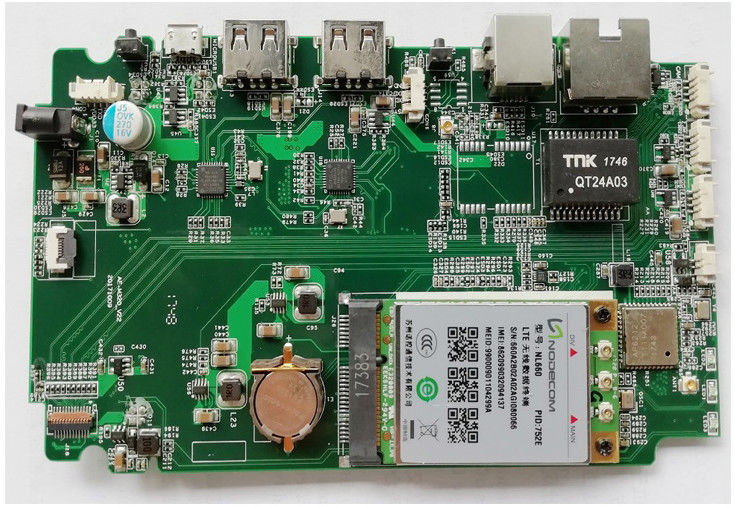 FR-4 Συνδυασμός PCB IPC κλάση 2 ή 3 Τυποποιημένο 5-στρώμα 4mil Line Quickturn PCB