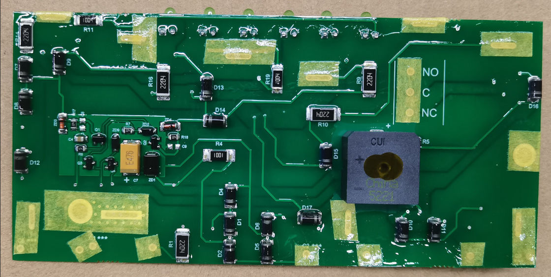 Γρήγορη συναρμολόγηση PCB διάμετρος τρύπας 0,10 mm προσαρμοσμένο 4-στρώμα 0,8-3,2 mm