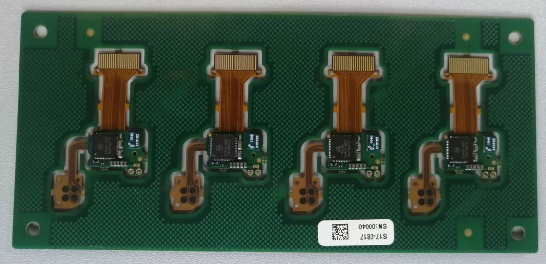 Γρήγορη συναρμολόγηση PCB διάμετρος τρύπας 0,10 mm προσαρμοσμένο 4-στρώμα 0,8-3,2 mm