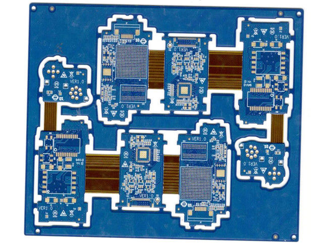 Εταιρεία συναρμολόγησης ηλεκτρονικών PCB Ασημένιο 1-30L Έλεγχος αντίστασης 100 Ωμ Διαδικασία PCBA άκαμπτη ευέλικτη