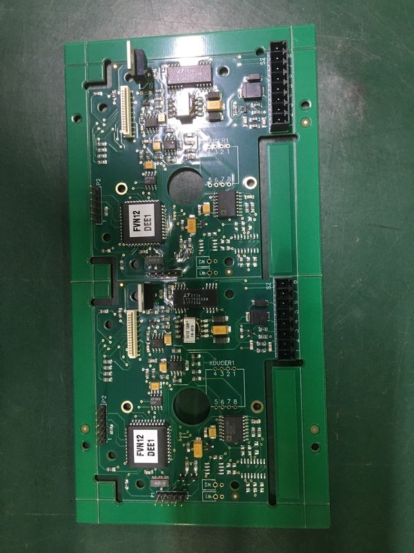 Ένα σταθμό λύσης Βιομηχανία PCBAs LW/LS ελάχιστο 0,05 mm Χαλκό 1OZ από την Trusted EMS