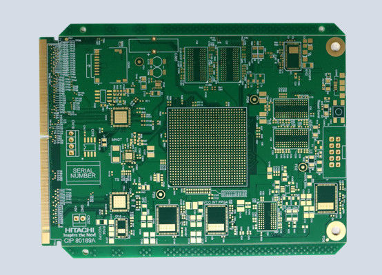 ENIG PCB συναρμολόγηση για RCC κατασκευαστικό υλικό επίτευξη 0.2mm 8mil Min τρύπα