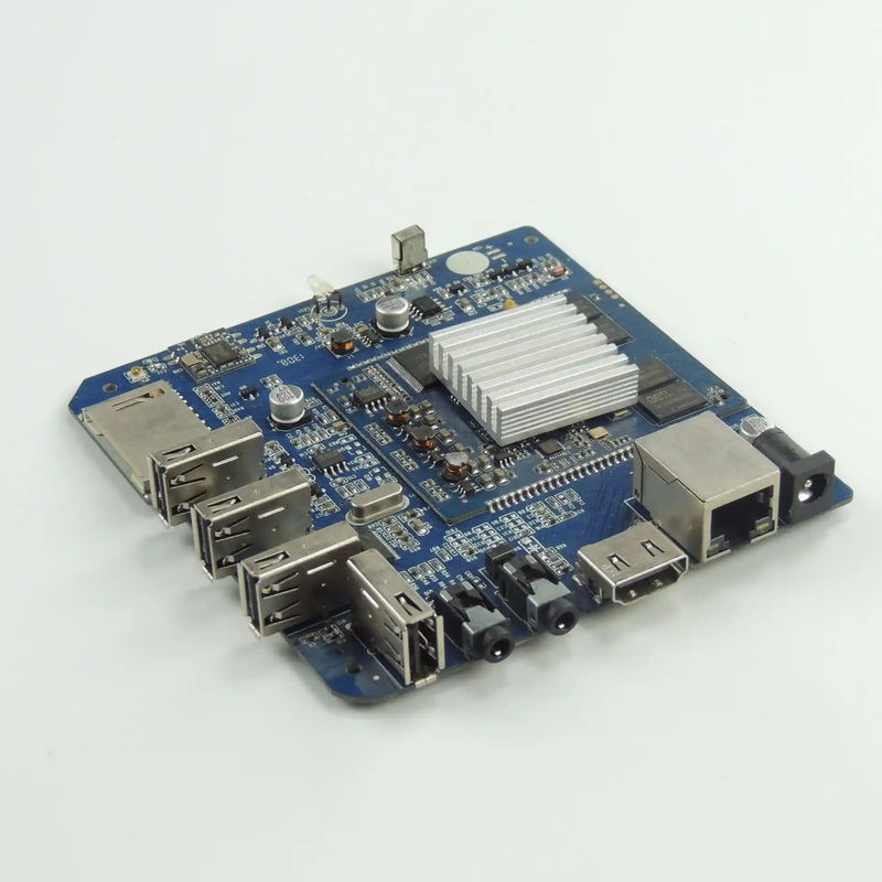 ENIG/OSP/HASL Επιφανειακή τελική συναρμολόγηση PCB 8L με υλικό βάσης απαλλαγμένο από αλογόντα και AOI ακτίνων Χ