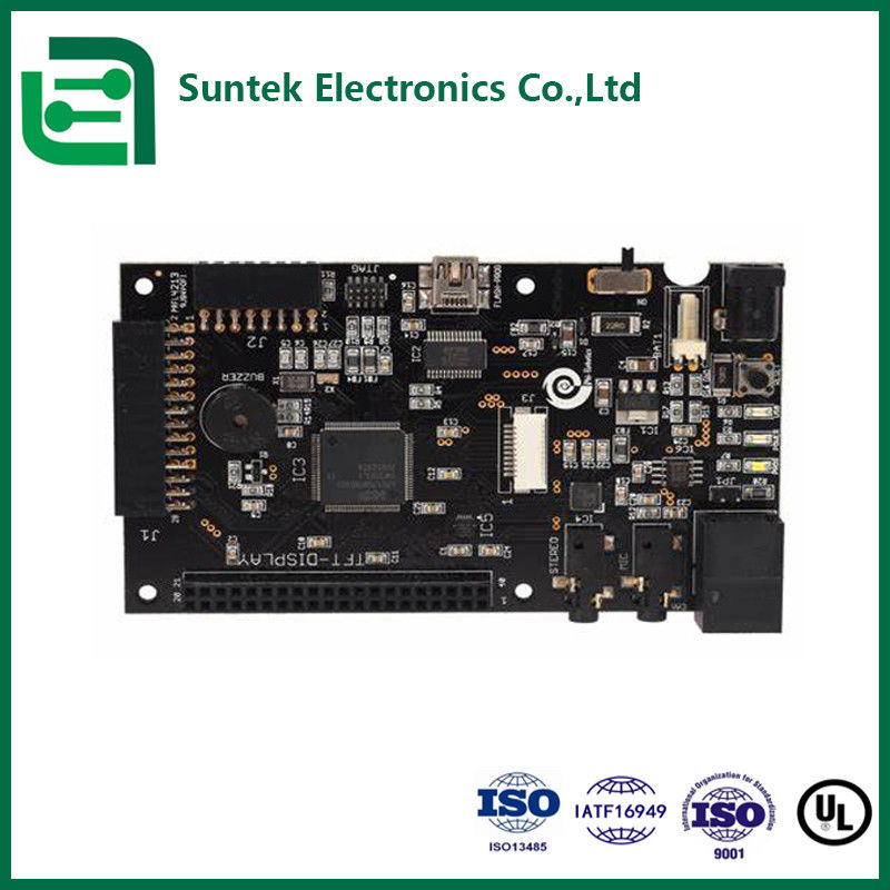 Προσαρμοσμένη ταχεία στροφή PCB πίνακα βύθιση τσιμέντο επιφάνειας Turnkey συναρμολόγηση Υπηρεσία για ιατρική οπτική συσκευή
