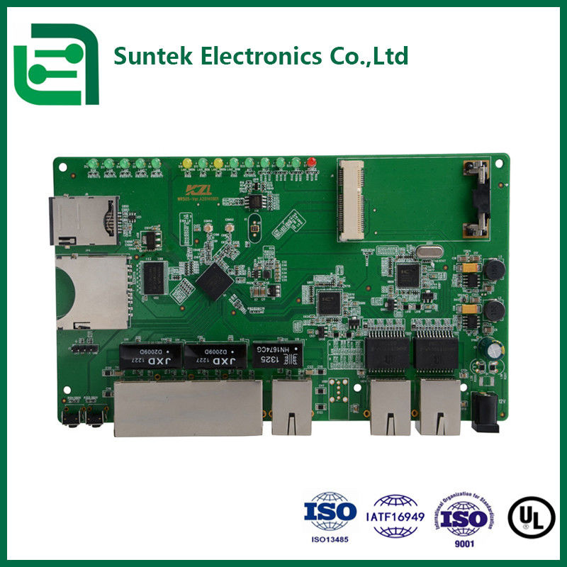 Πολλαπλά στρώματα FR4 ENIG Πρωτότυπο PCB Συγκρότημα αυτοματοποιημένων PCB Χωρίς μόλυβδο HASL UL