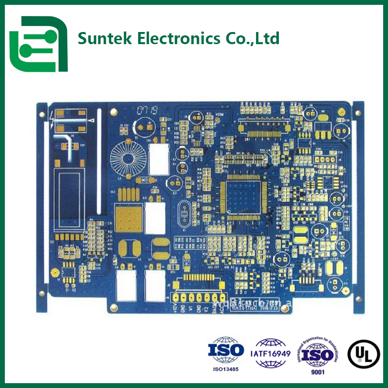 Συναρμολόγηση PCB αλουμινίου πολλαπλών στρώσεων OEM / ODM ENIG Συμμόρφωση RoHS 100% E-Test AOI Test