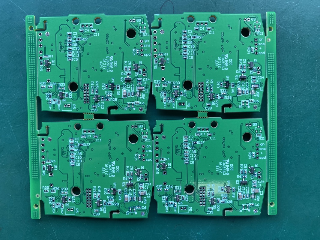 Λευκή μάσκα προστασίας ισχύος PCB συναρμολόγηση με πάχος 1,6 mm και πιστοποίηση Rohs