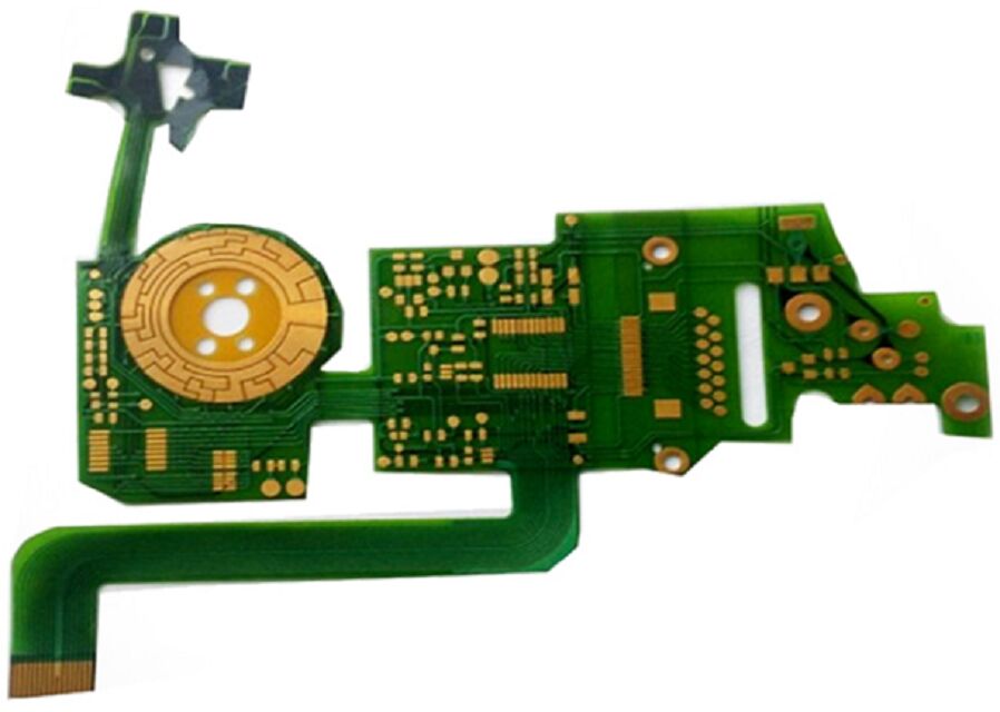 Custom PCB manufacturer fast turn printed circuit board assembly with irregular shape and ENIG