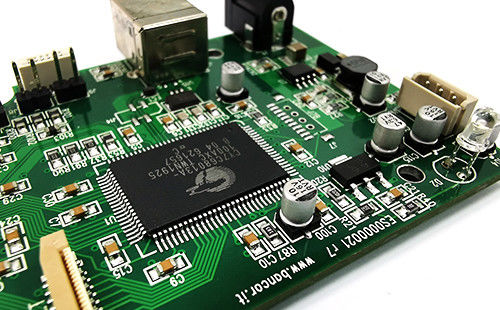 Υπηρεσία Μίας Σταθμής Συγκρότηση PCB Σύμβαση Κατασκευαστής Green Silk With ENIG 2U
